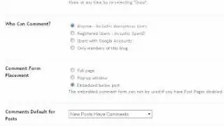 Enable Anonymous Comments in Blogger