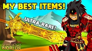 My BEST AQW Items! *ULTRA RARE*