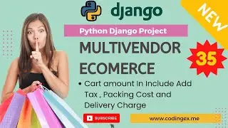 #35 Cart Amount In Including Tax , Packing Cost and Delivery Charge In Multivendor Ecommerce Project