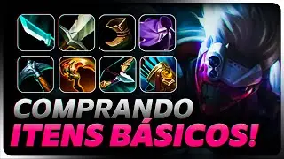 COMPREI TODOS OS ITENS COM O MASTER YI!