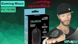 Speedlink TAUROX ⬡ Gaming-Maus für 19,99€