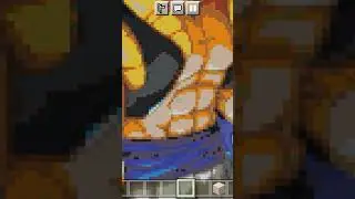 Anime Pixel Art In Minecraft 