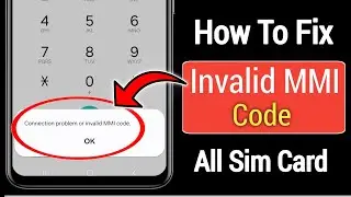 How To Fix Connection Problem Or Invalid MMI Code (2025) | How To Fix Invalid MMI Code
