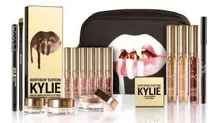 Жидкая матовая помада Kylie Birthday Edition. 6 удивительных оттенков в одном наборе!