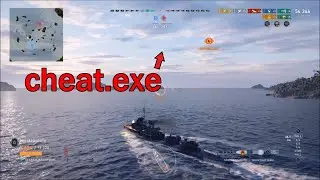 Twist & track the LEGAL CHEAT - World of Warships Legends