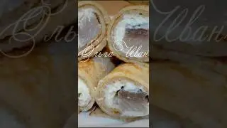 Блинчики с необычной начинкой. 