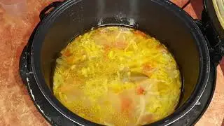 Постный суп в мультиварке