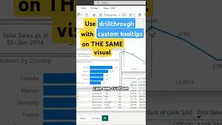 Drillthrough with Custom Tooltips in Power BI
