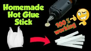how to make homemade glue stick || diy glue stick|| Homemade glue sticks || glue stick ||Sajal's Art