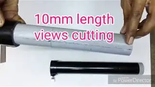 how to make 50mm refractor telescope  part 1