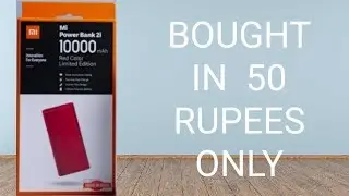 Mi Powerbank 2i @50 only |UNBOXING|REVIEW|Best powerbank?