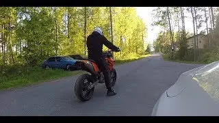 KTM EXC 450 Stock Silencer vs Leovince X3 | Soundcheck |