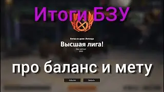 БЗУ 12000 ОМ: про билды, баланс и мету / Crossout