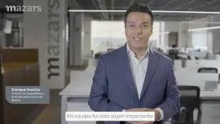 Conoce a Enrique Austria, director de Contabilidad y procesos administrativos de Mazars en México
