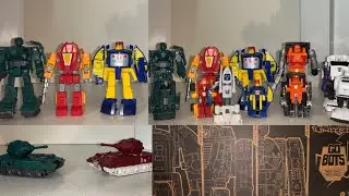 Transformers legacy united Treds review. Generations selects gobots collection comparison