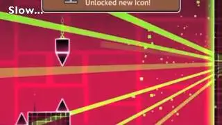 Slow… FAST! !esreveR - Can't Let Go - Geometry Dash