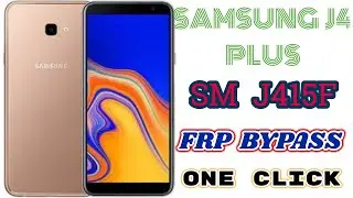 Samsung J4 Plus  SMJ415F FRP Remove  Bypass One Click Umt Pro New Update