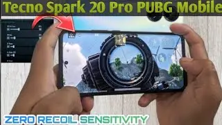 Tecno Spark 20 Pro Ki PUBG Mobile Sensitivity Setting 🔥 Tecno Spark 20 Pro PUBG Mobile Sensitivity