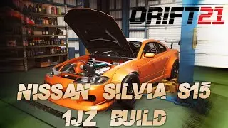 DRIFT21 Nissan Silvia S15 1JZ SWAP