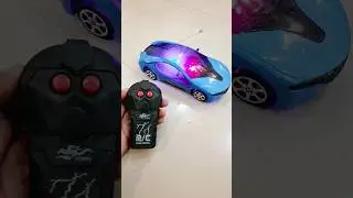 Rc car with 3d lights #shorts #remotecontrol #remotecontrolcar #unboxing