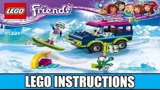 LEGO Instructions - Friends - 41321 - Snow Resort Off-Roader - Snow Resort