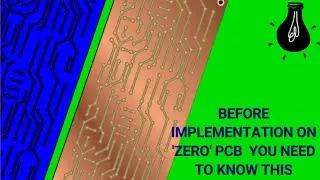 How to use zero pcb (hindi)