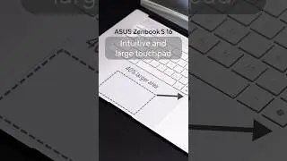 Maximize your comfort with the 40% larger ergonomic touchpad of ASUS #Zenbook S 16. ✨