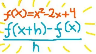 Difference quotient quadratic function example