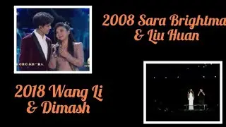 Dimash & Sara Brightman:  Olimpic Games Anthem / Димаш и Сара Брайтман спели гимн Олимпиады