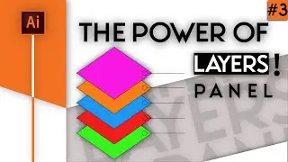 All about layers in Illustrator Tutorial in Hindi.#3