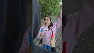 She has a push pop knife 