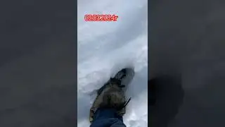 нива по снегу. мартовский выезд