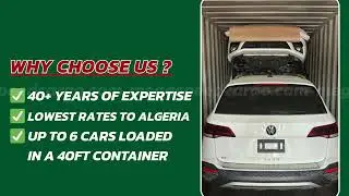 Weekly Car Shipping from Dubai to Algeria | Megaspeed Cargo Dubai