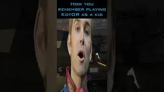 KotOR was PERFECT (and still is)