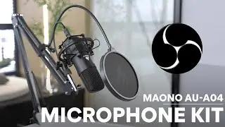 Microfono CALIDAD-PRECIO Maono-A04 en OBS