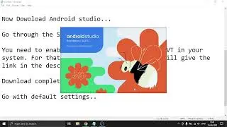 Install Android Studio on Windows 8.1, 10  & 11 with a sample program | 2022 | learn easy