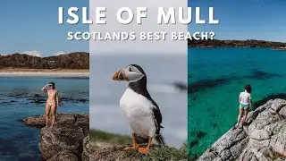 FINDING SCOTLANDS BEST BEACH! // VAN LIFE ON THE ISLE OF MULL