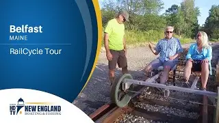 New England Boating: Belfast - RailCycle Tour
