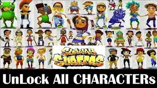 Subway Surfers UNLOCK All Characters Free with Mod Apk subway surfers
