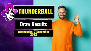 Thunderball draw results from Wednesday, 7 December 2022