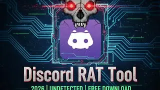 Discord Rat Tool Control Any Pc Via Discord Bot With 50+ Commands | Link In Description