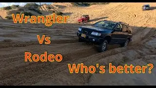Jeep Wrangler Renegade Vs Isuzu Rodeo DUNE WARS Part 2!💥💥🔥🔥