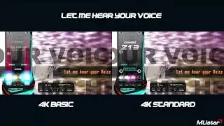 [EZ2ON REBOOT : R] Let Me Hear Your Voice (4B,4S/HD)
