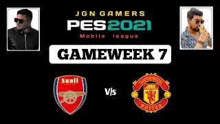 Sunil vs Raj | Gameweek 7 | Jgn pes league |