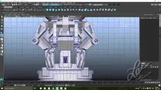 OLD BOT Modeling MAYA   ZBRUSH part 2