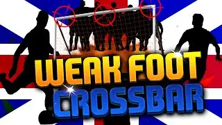 EPIC WEAK FOOT CROSSBAR CHALLENGE! - Football Challenges