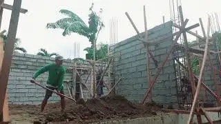 Two-story house/8x7m/4th week accomplishment