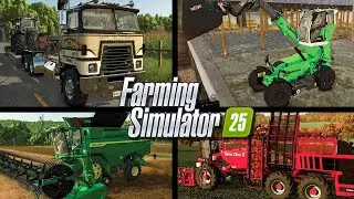 🔥Farming Simulator 25 - #10🎉 FactSheety 🎉Prezentacja maszyn #FS25 #gameplay #factsheet