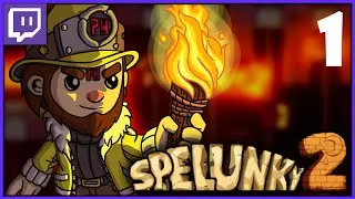 Spelunky 2 - Day 1 [Stream VODs]
