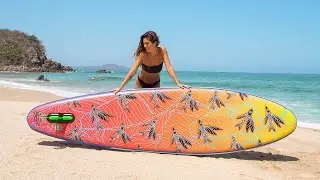Sol Flyer CX with Eduardo Bolioli art by Sea Gods Stand Up Paddle Boards